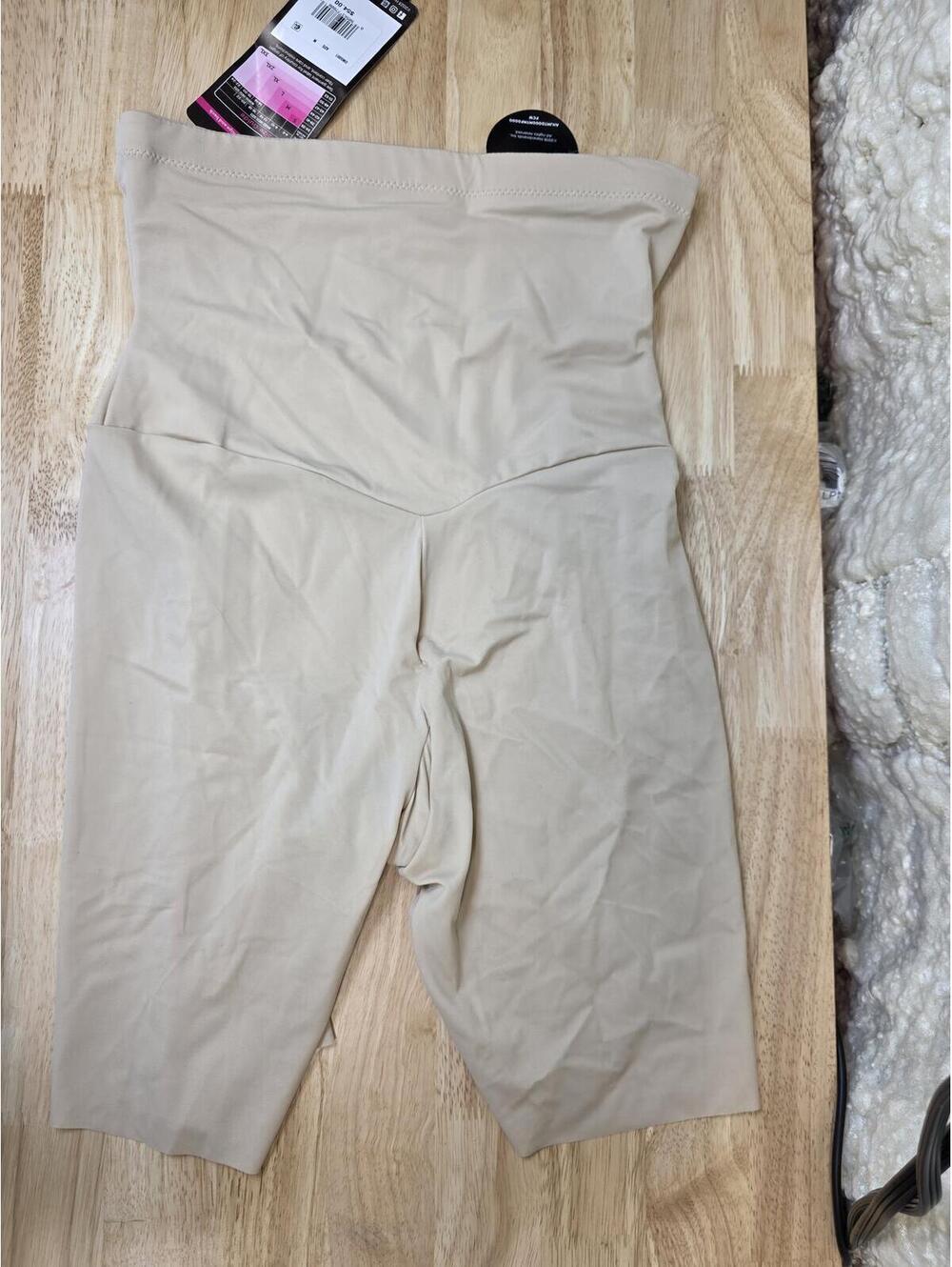 MAIDENFORM WOMEN’S HIGH WAIST THIGH SLIMMER SHAPEWEAR COOL COMFORT M